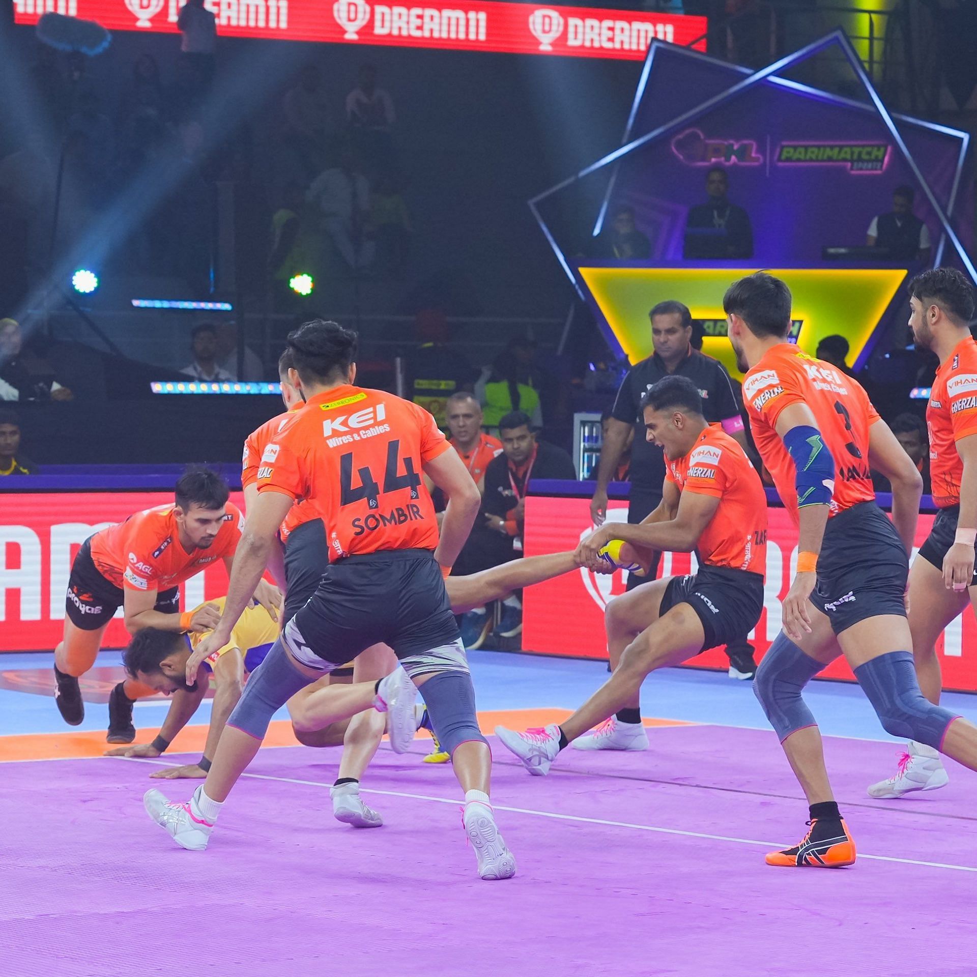 बेंगलुरु बुल्स vs यू मुम्बा (Photo Credit- X/@umumba)