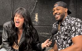 "You're an as*hole" - Jon Jones laughs off Nina-Marie Daniele’s cheeky remark about his criminal justice background