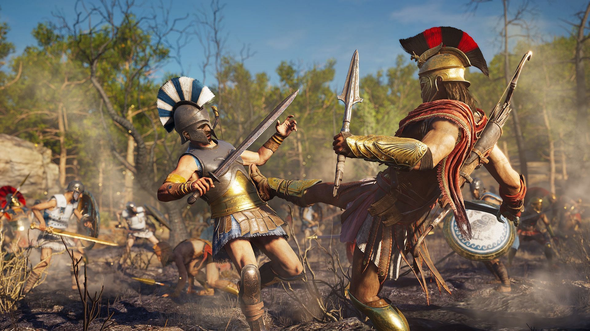 Some of the biggest AAA games of the past few years like Ubisoft&#039;s Assassin&#039;s Creed Odyssey are witnessing deep discounts (Image via Ubisoft)