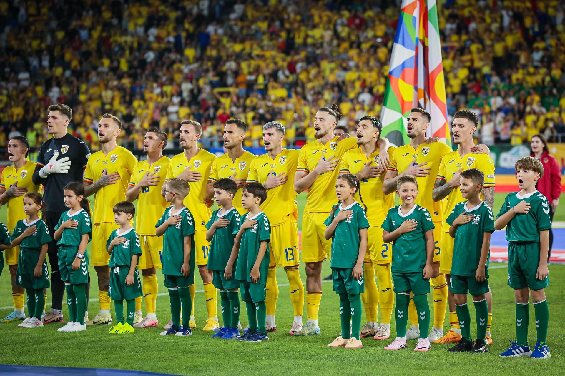 Romania v Lithuania - UEFA Nations League 2024/25 League C Group C2 - Source: Getty
