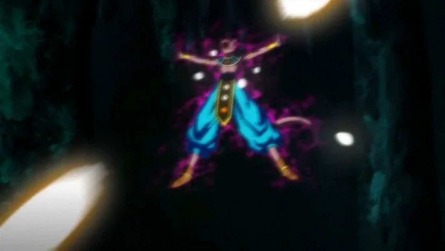 Beerus executing this attack against Goku (Image via Toei Animation).