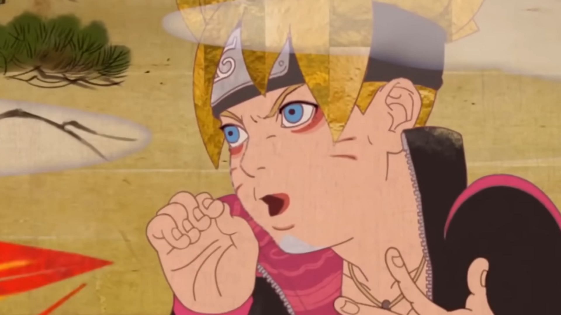 Boruto as seen in the anime ending theme (Image via Studio Pierrot)