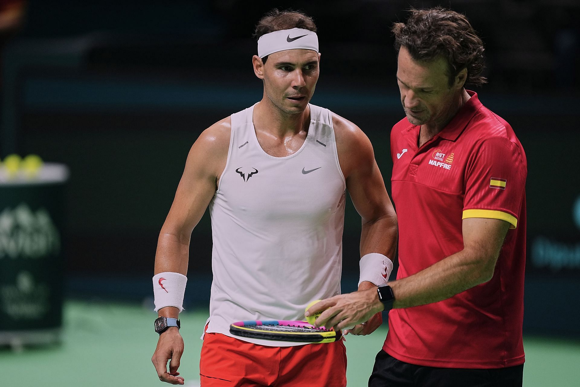 Carlos Moya and Nadal- Source: Getty