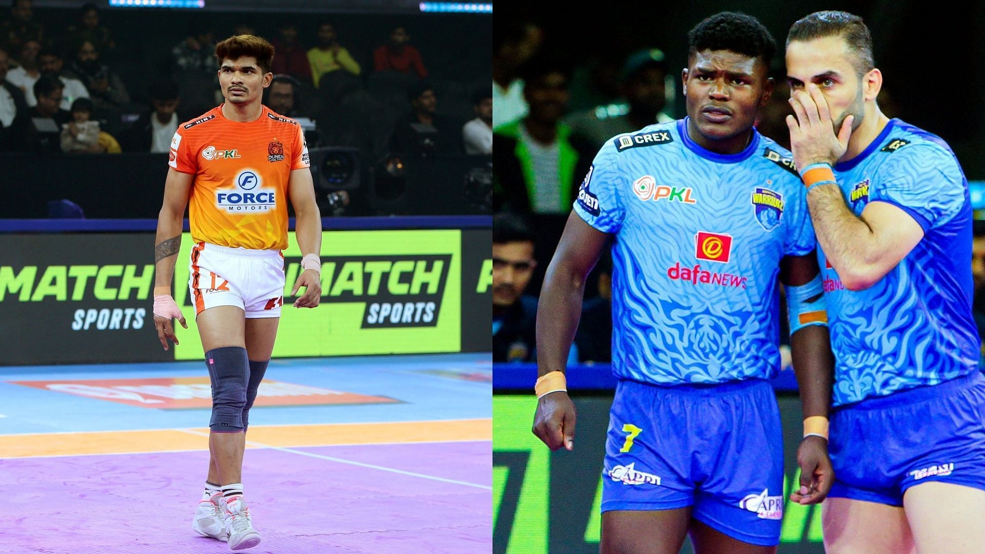 पुनेरी पलटन vs बंगाल वॉरियर्स (Photo Credit- X/@PuneriPaltan/@Bengalwarriorz)