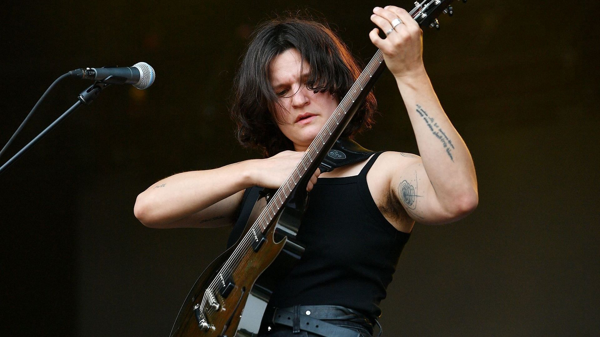 67th Annual Grammy Award nominee Adrianne Lenker of Big Thief performs at Gunnersbury Park on August 18, 2024 in London, England. (Photo by Jim Dyson/Getty Images)