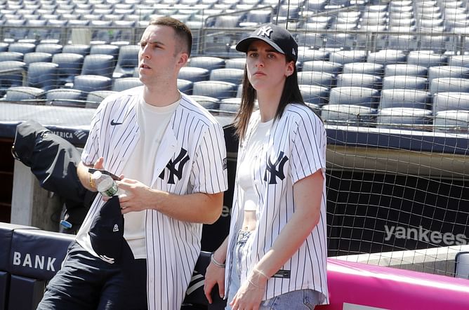 Caitlin Clark and Connor McCaffery react to Iowa alum's epic LeBron James-inspired caption