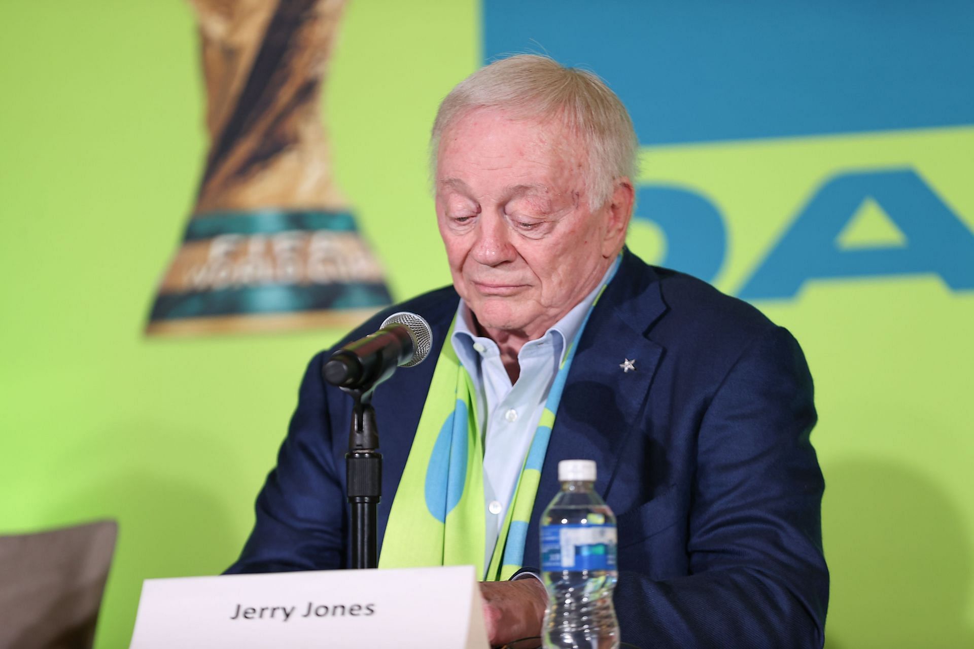 Jerry Jones at FIFA World Cup 2026 Match Schedule Announcement - Source: Getty