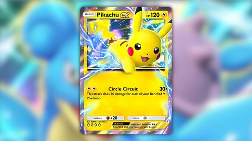 Pikachu's card in Pokemon TCG Pocket (Image via The Pokemon Company)