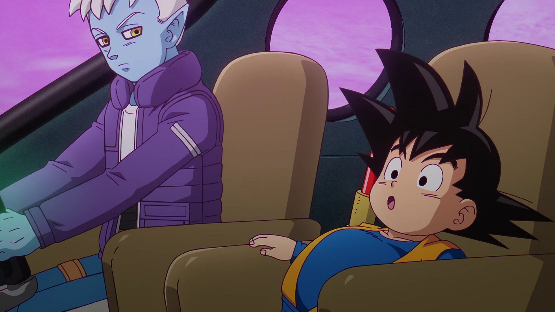 Glorio and Goku in the latest episode (Image via Toei Animation)