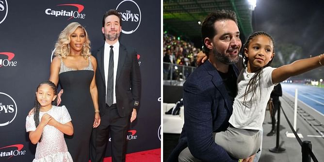 Serena Williams' husband Alexis Ohanian jokes about entrusting daughter Olympia with coming up with story about surgery scar