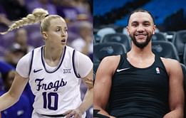 Hailey Van Lith makes Orlando Magic’s Jalen Suggs and brother Tanner do 30 push-ups after “whooping on” them in board game