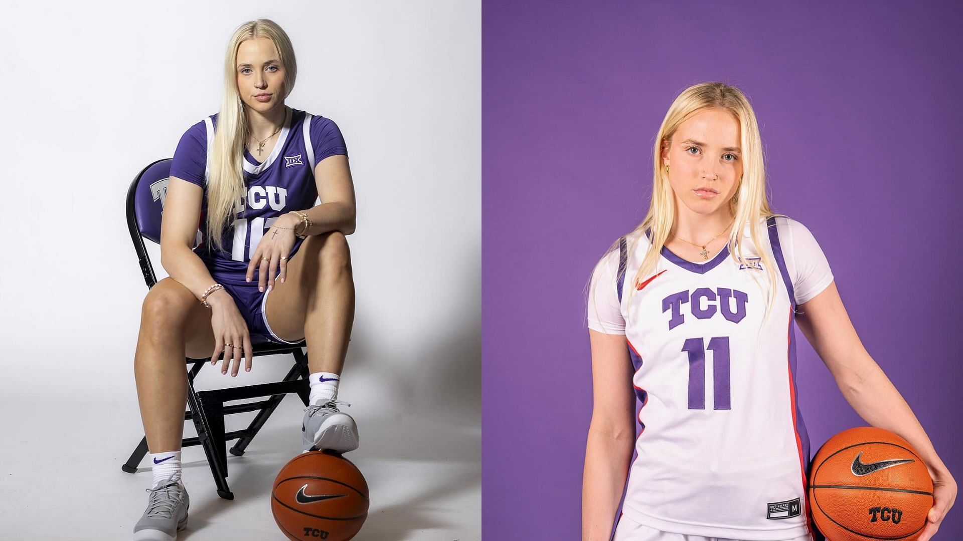 TCU senior guard Hailey Van Lith