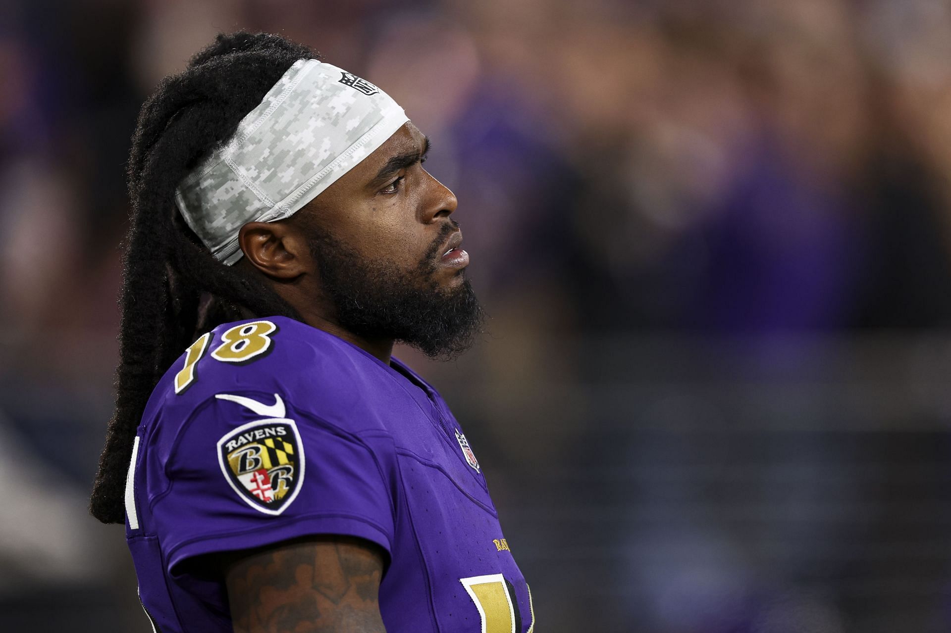 Diontae Johnson at Cincinnati Bengals v Baltimore Ravens - Source: Getty