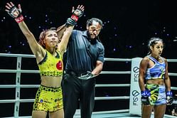 "Everyone is so happy for her" - Fans feel the love Ayaka Miura got from her fellow fighters after surgical win over Macarena Aragon