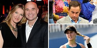 "You are the enemy" - Andre Agassi and Steffi Graf send warning to 'younger brother' Andy Roddick and Eugenie Bouchard ahead of Pickleball Slam 3