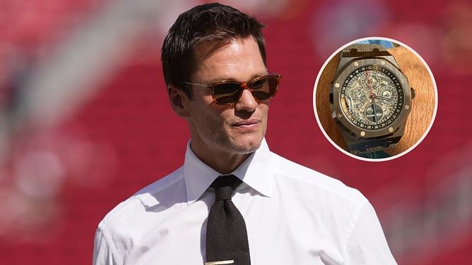 Tom Brady shows off timeless $700,000 Audemars Piguet x Travis Scott watch