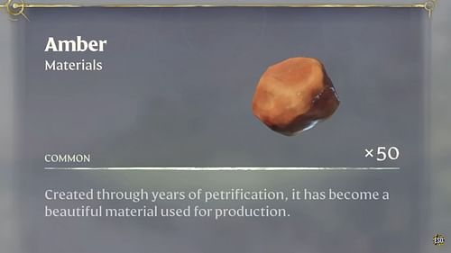 Amber is one of the most valuable resources in the game (Image via Keen Games | YouTube/@ESO)