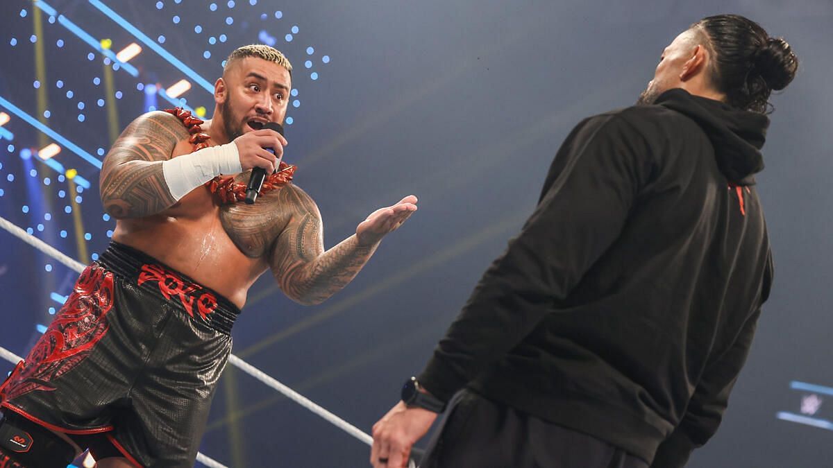 Solo Sikoa (left) &amp; Roman Reigns (right) [Image credits: wwe.com]