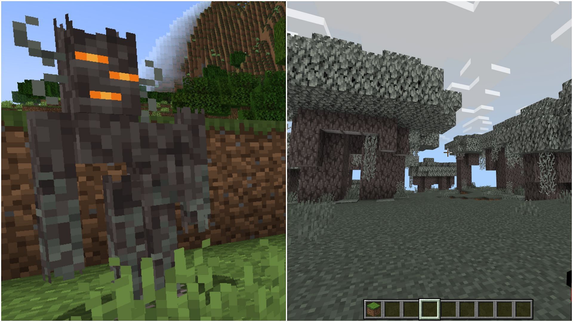 Creaking and Pale Garden are the two main features in the upcoming update (Image via Mojang Studios)