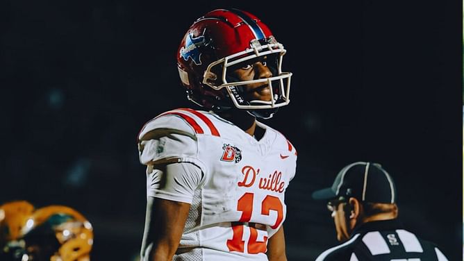 WATCH: Alabama QB commit Keelon Russell throws a subtle shade at Mater Dei when naming the best high school football state