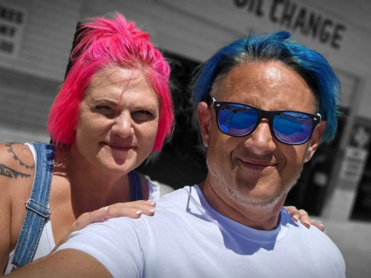 Andy Ray Stapp of Tex Mex Motors with his wife (Image via Instagram)