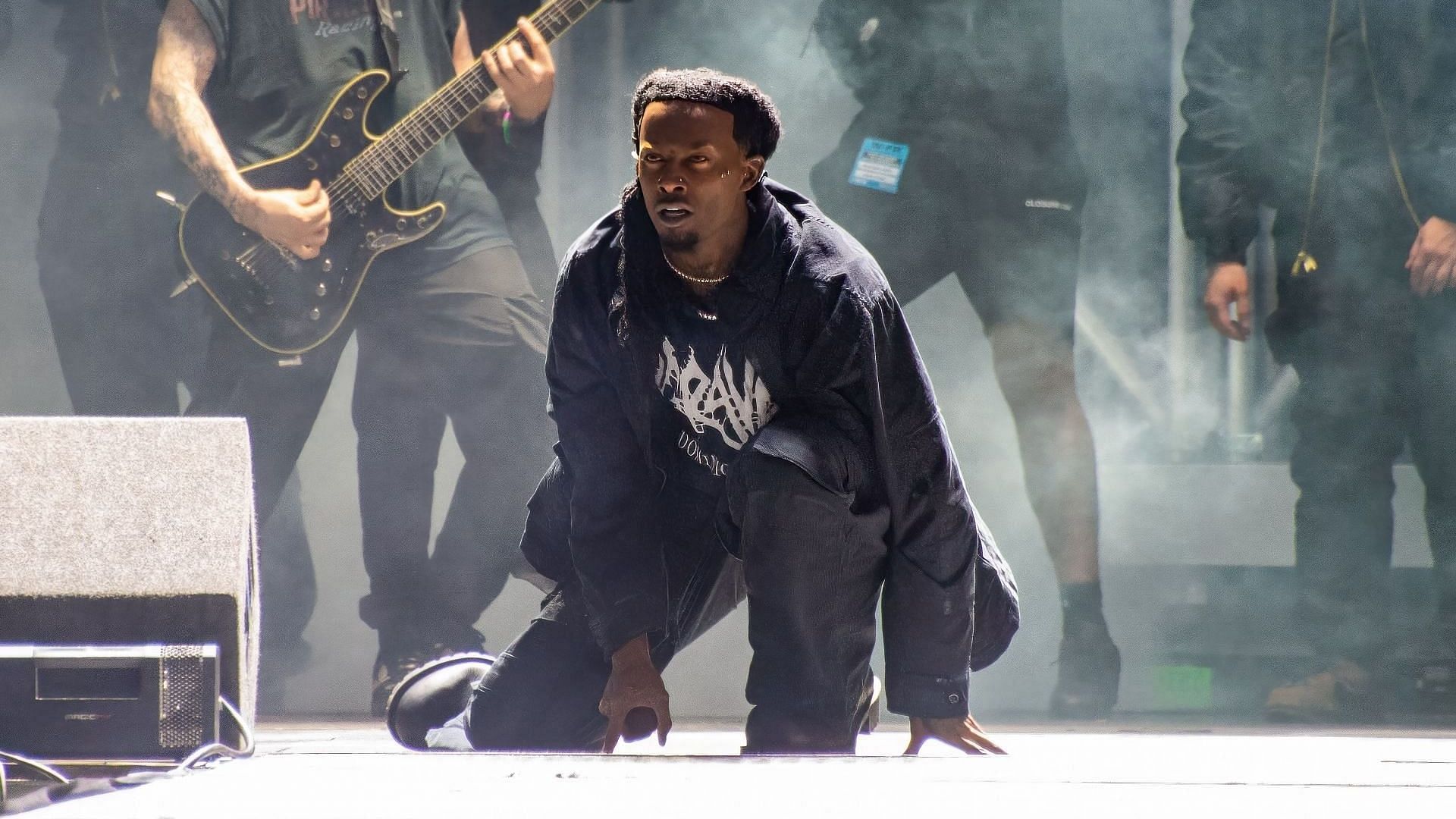 Playboi Carti performs during day one of Wireless Festival 2023 at Finsbury Park on July 07, 2023, in London, England. (Photo by Joseph Okpako/WireImage)