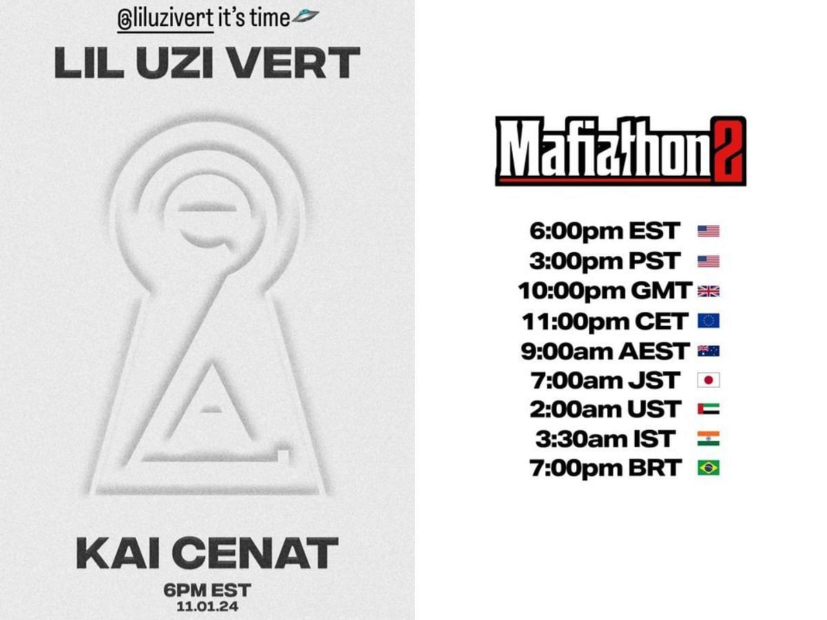 Kai Cenat to collaborate with Lil Uzi Vert (Image via Instagram/Kai Cenat)