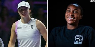 "Absolutely disgraceful, Coco Gauff lost on purpose... Have some shame" - Fans furious as American's loss eliminates Iga Swiatek at WTA Finals