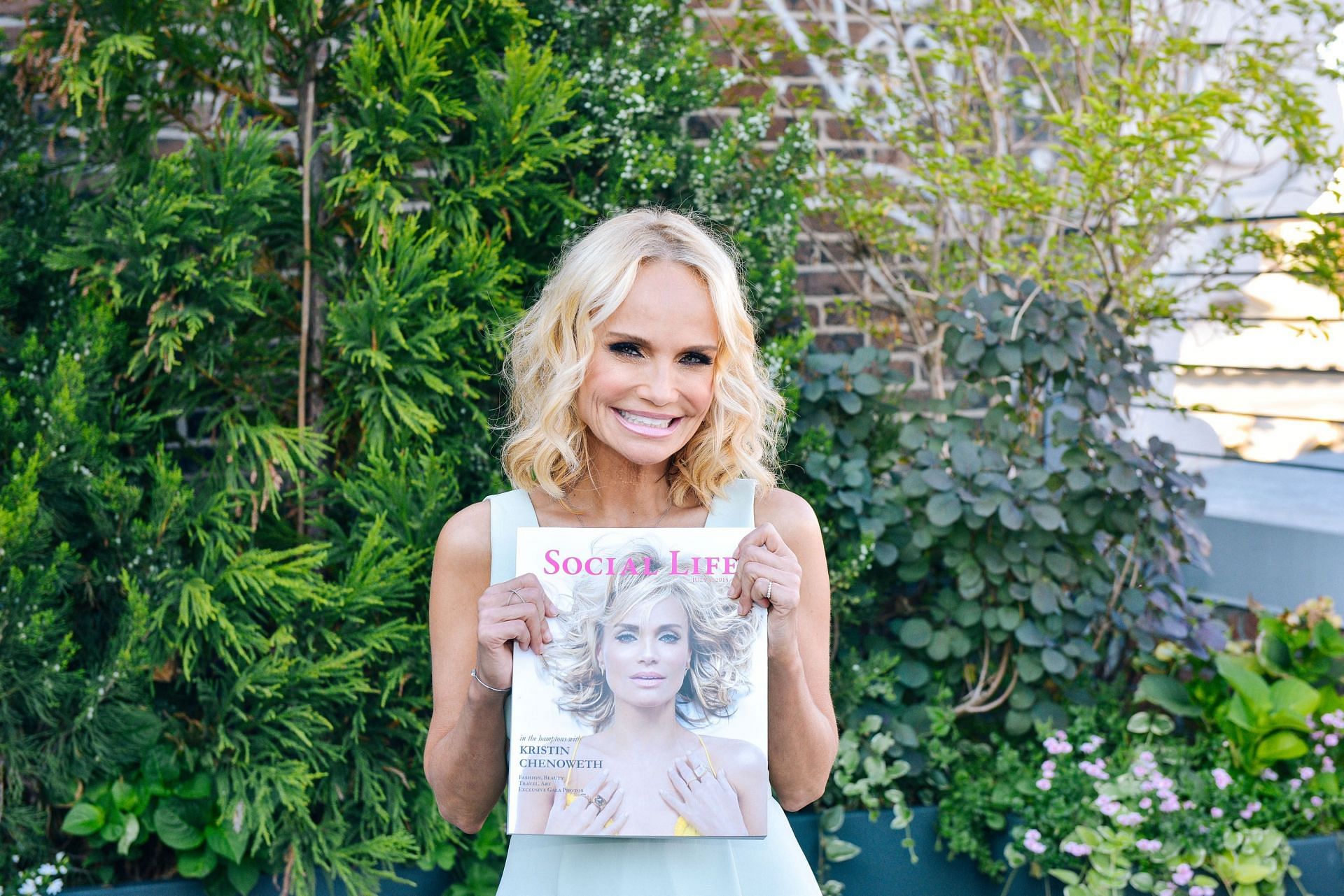 Kristen Chenoweth Social Life Magazine Cover Party Celebration - Source: Getty