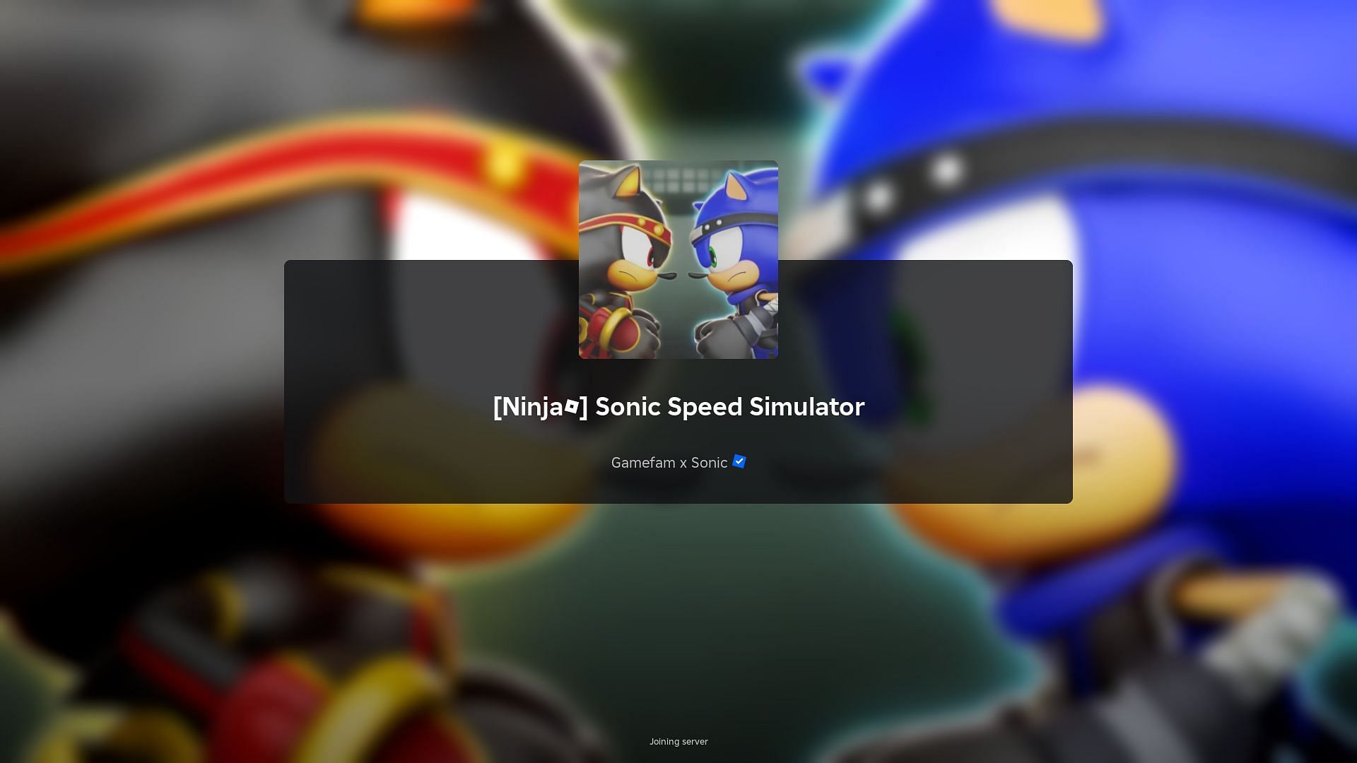 Roblox Sonic Speed Simulator