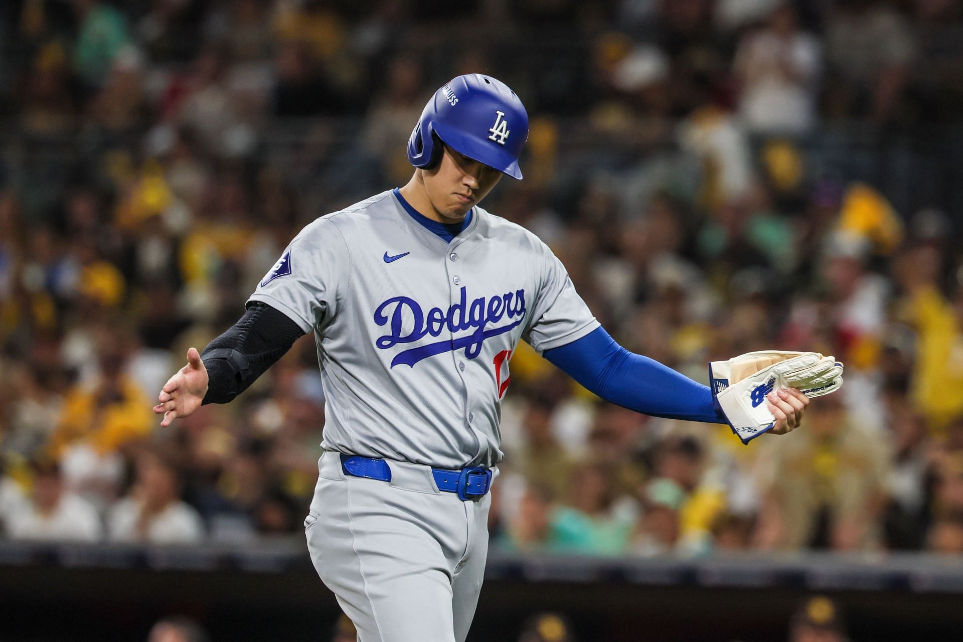 Dodgers Padres game four of NLDS. - Source: Getty