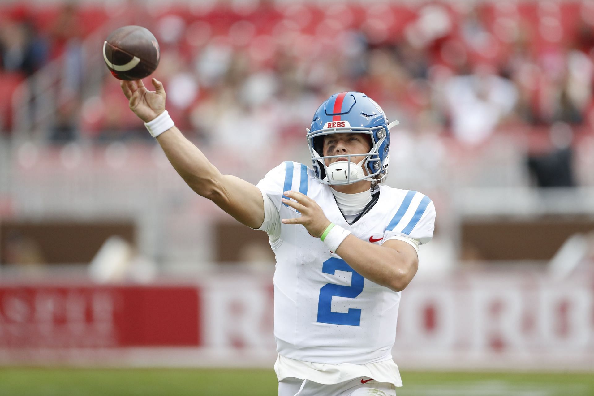 COLLEGE FOOTBALL: NOV 02 Ole Miss at Arkansas - Source: Getty