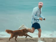 A snap from Jin's Running Wild (Image via YouTube/ HYBE LABELS)