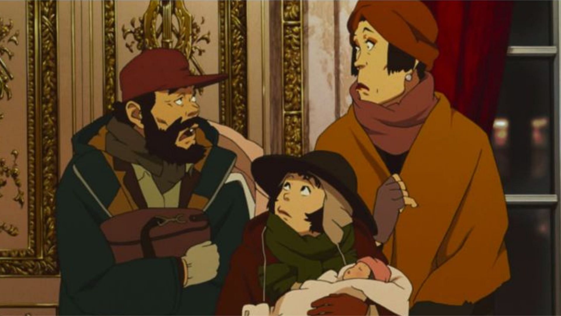 Tokyo Godfathers (Image via Instagram/@gkidsfilms)