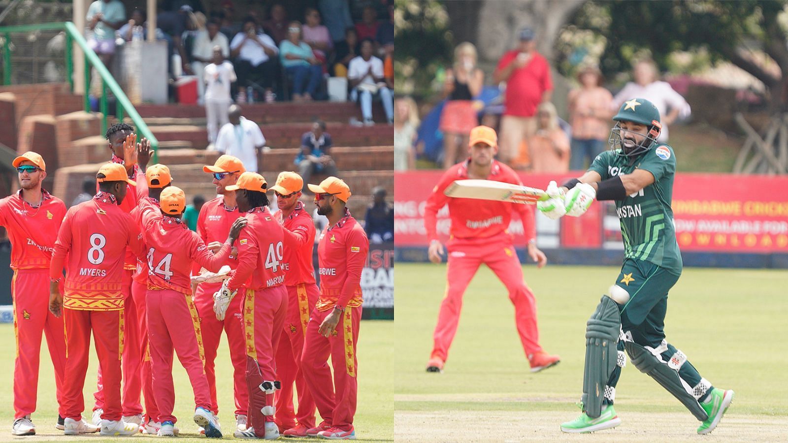 जिम्बाब्वे ने पाकिस्तान के खिलाफ जबरदस्त जीत दर्ज की (Photo Credit: X/@ZimCricketv)