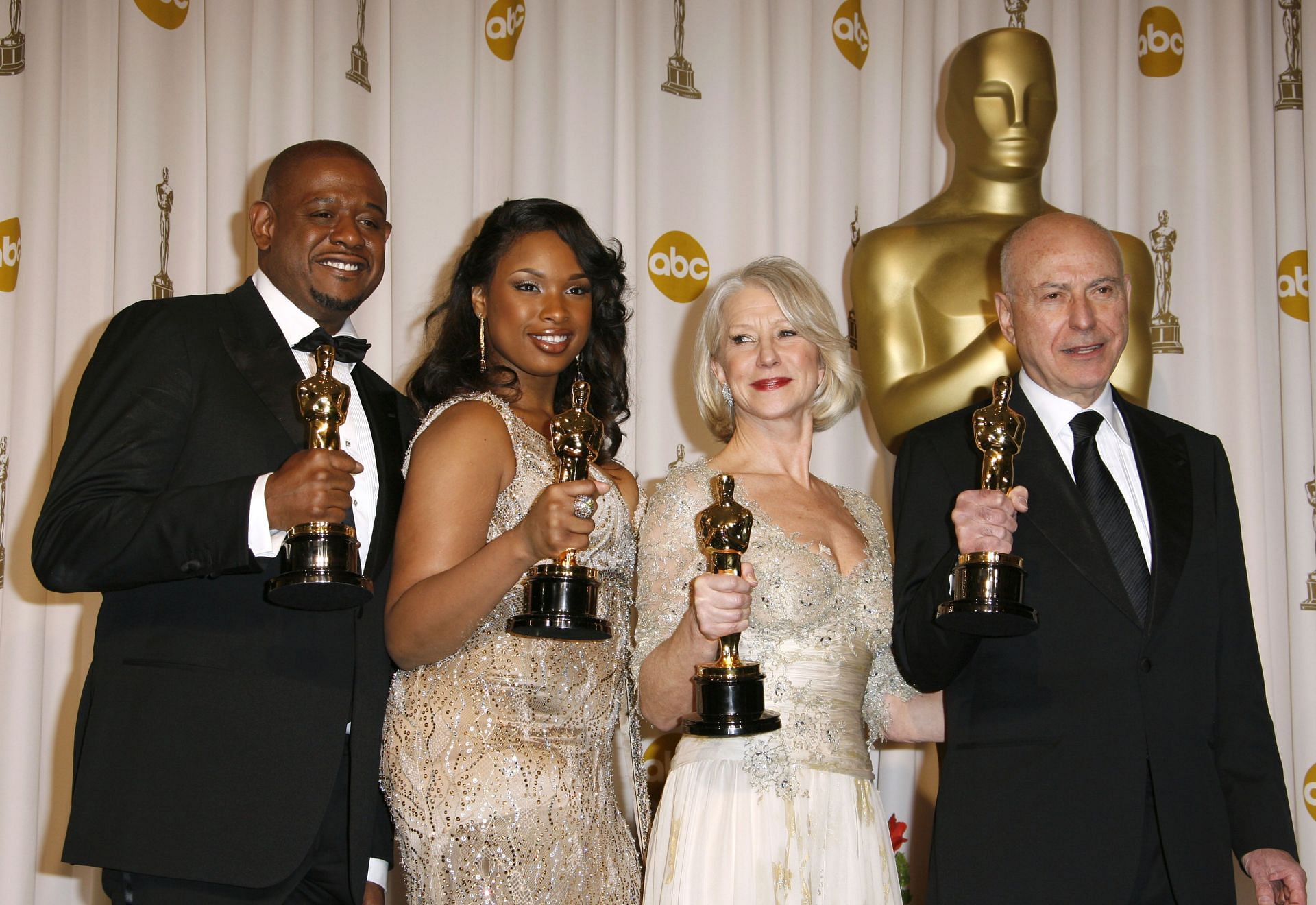 Jennifer Hudson, winner Best Actress in a Supporting Role for Dreamgirls The 79th Annual Academy Awards - Press Room (Image via Getty)