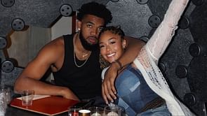"Thankful for you my love" - Jordyn Woods reacts to Karl-Anthony Towns' Thanksgiving post featuring Knicks star's girlfriend & dad