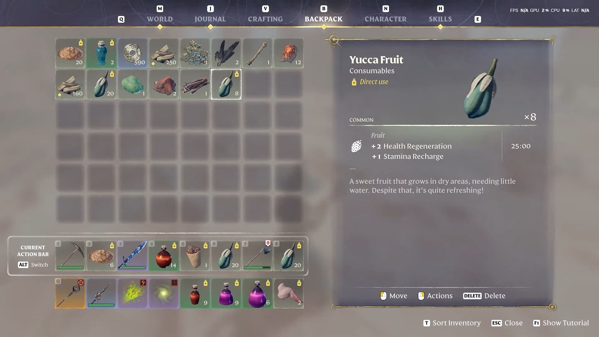 This consumable helps to boost your stamina and health in the game (Image via Keen Games | YouTube/@Venxm243)