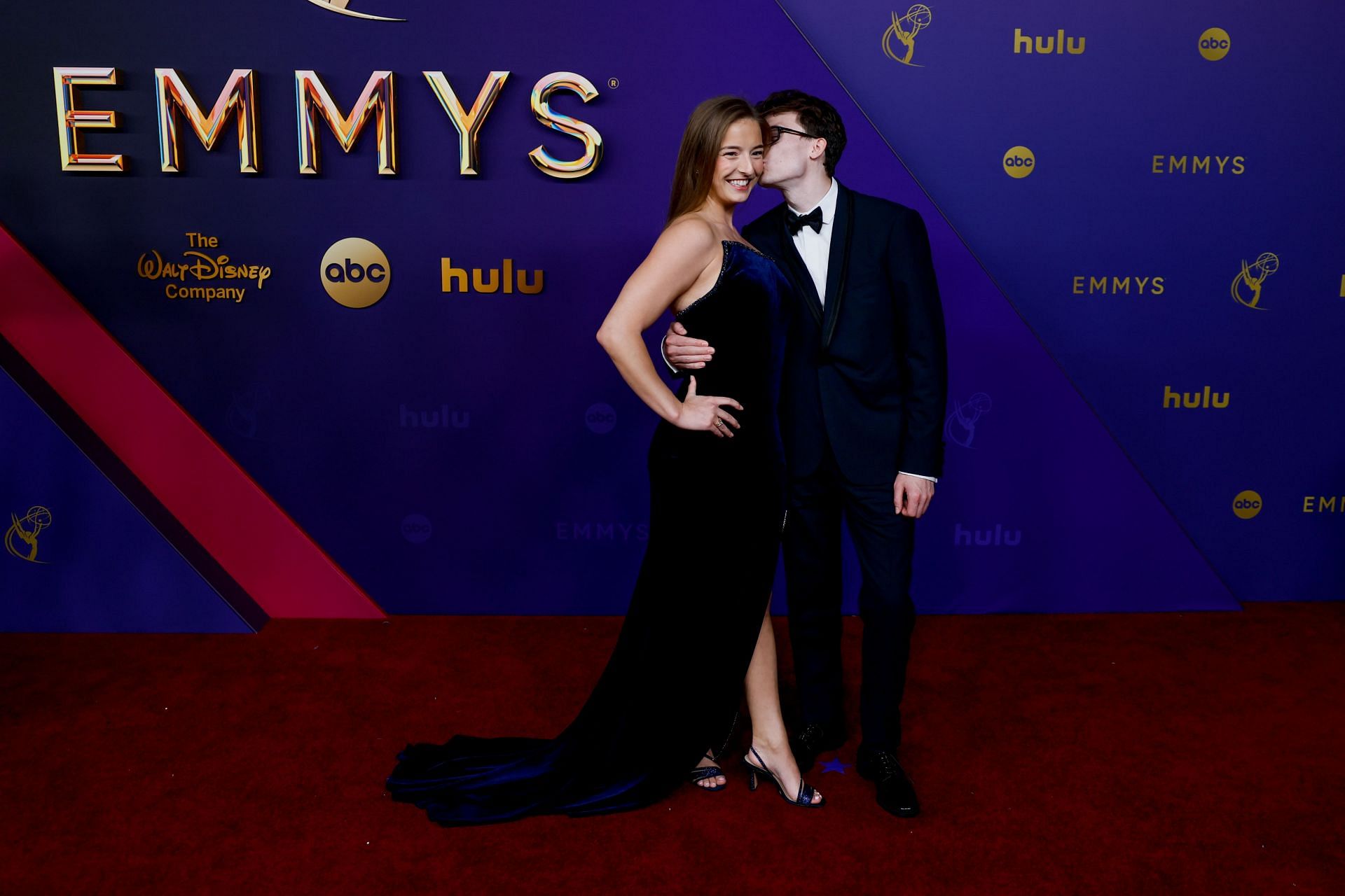 Stephen Nedoroscik and his girlfriend Tess McCracken at 76th Primetime Emmy Awards (Source: Getty)