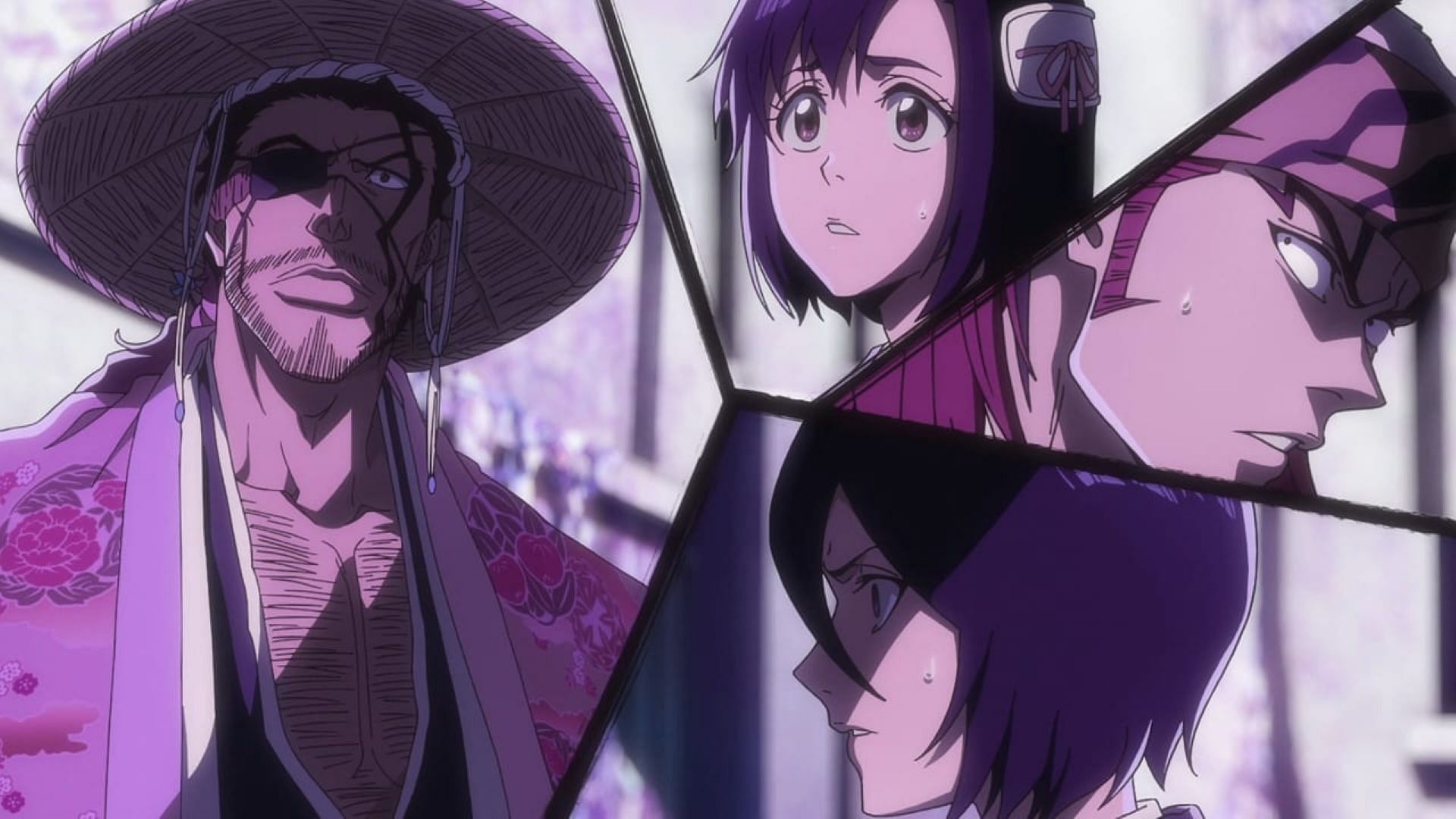 Shunsui and other Soul Reaper (Image via Pierrot Films)