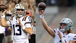 Why is Brian Kelly's LSU ranked below Kansas State in Week 12 AP Poll rankings?