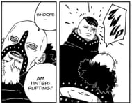 Jura and Mamushi as seen in the manga (Image via Shueisha)