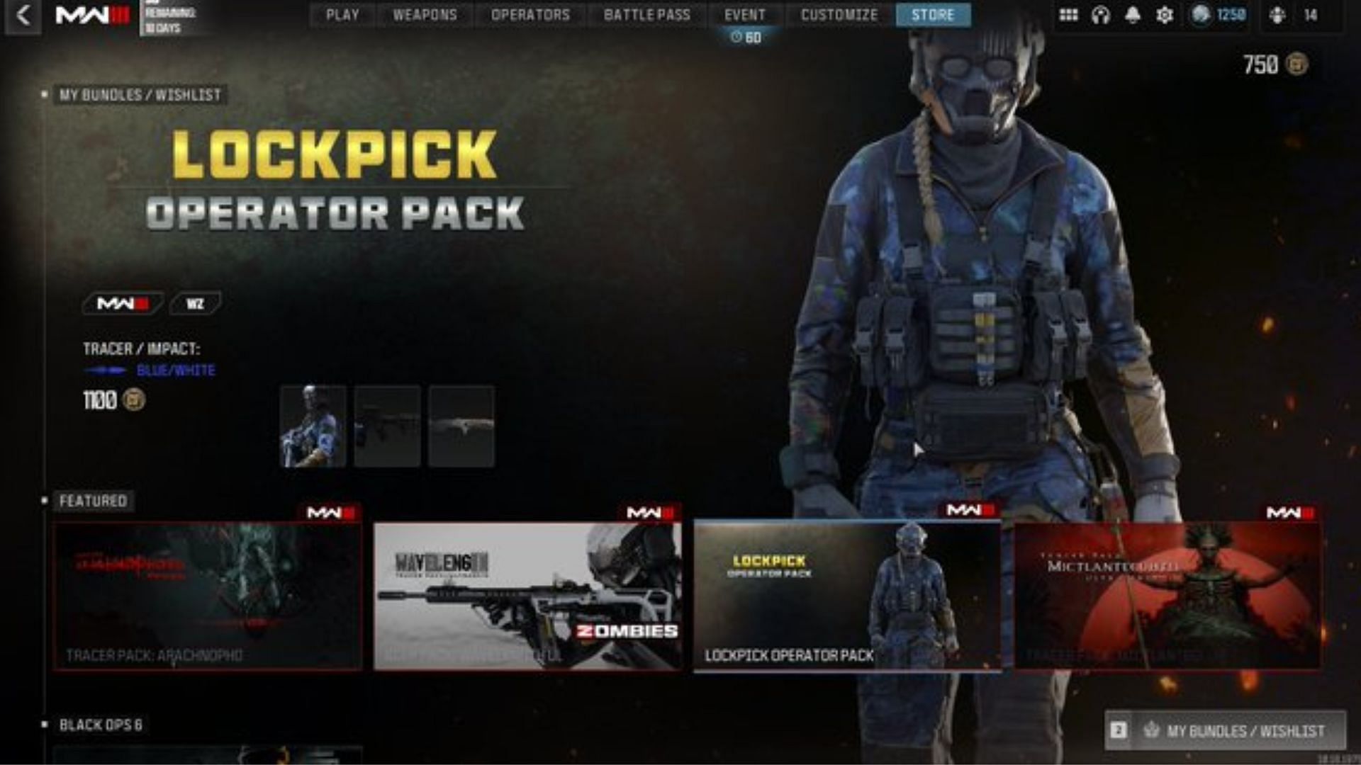 Lockpick Operator pack in MW3 and Warzone (Image via Activision)