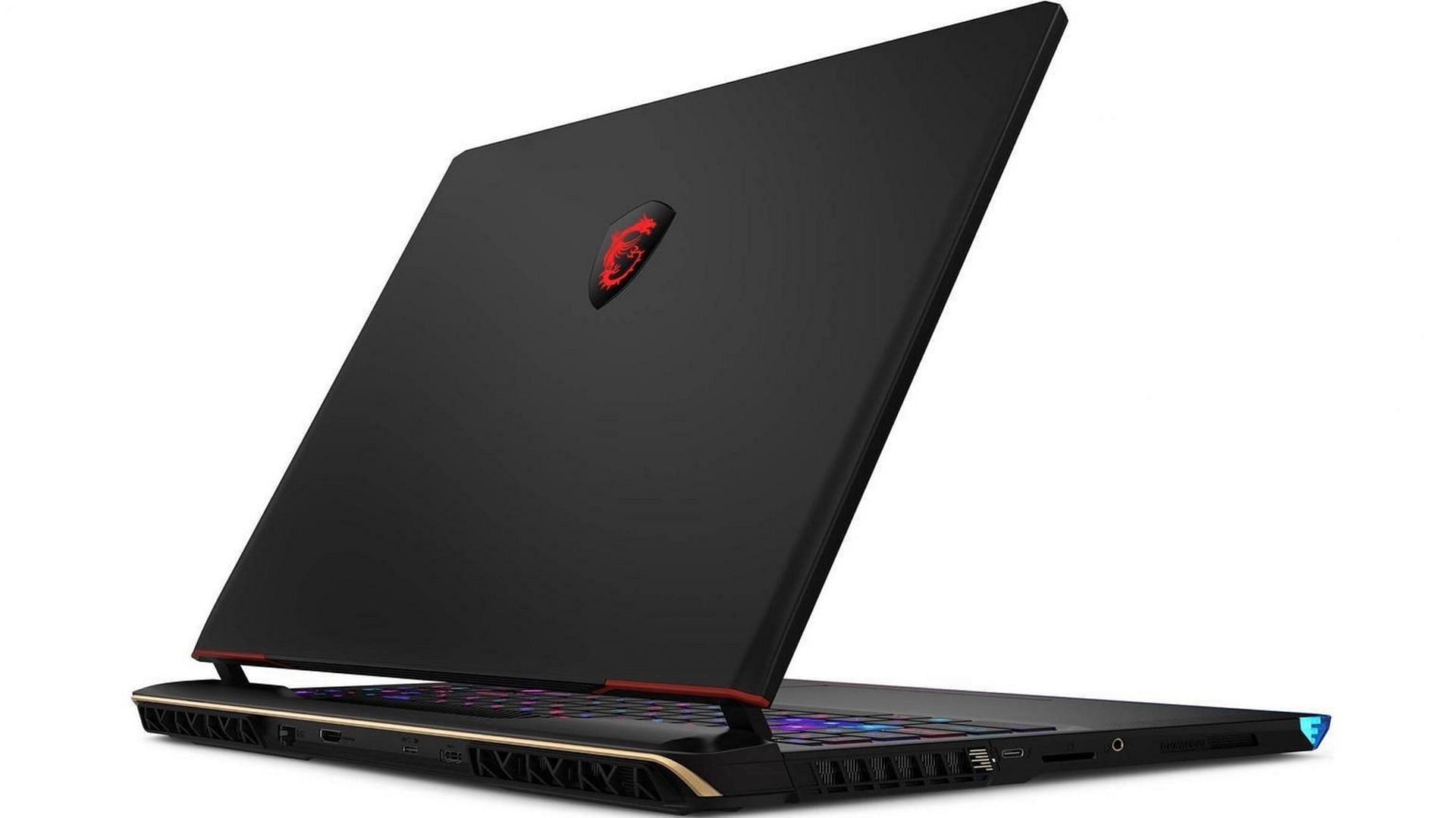 MSI Raider GE68 HX Sideview (Image via MSI)