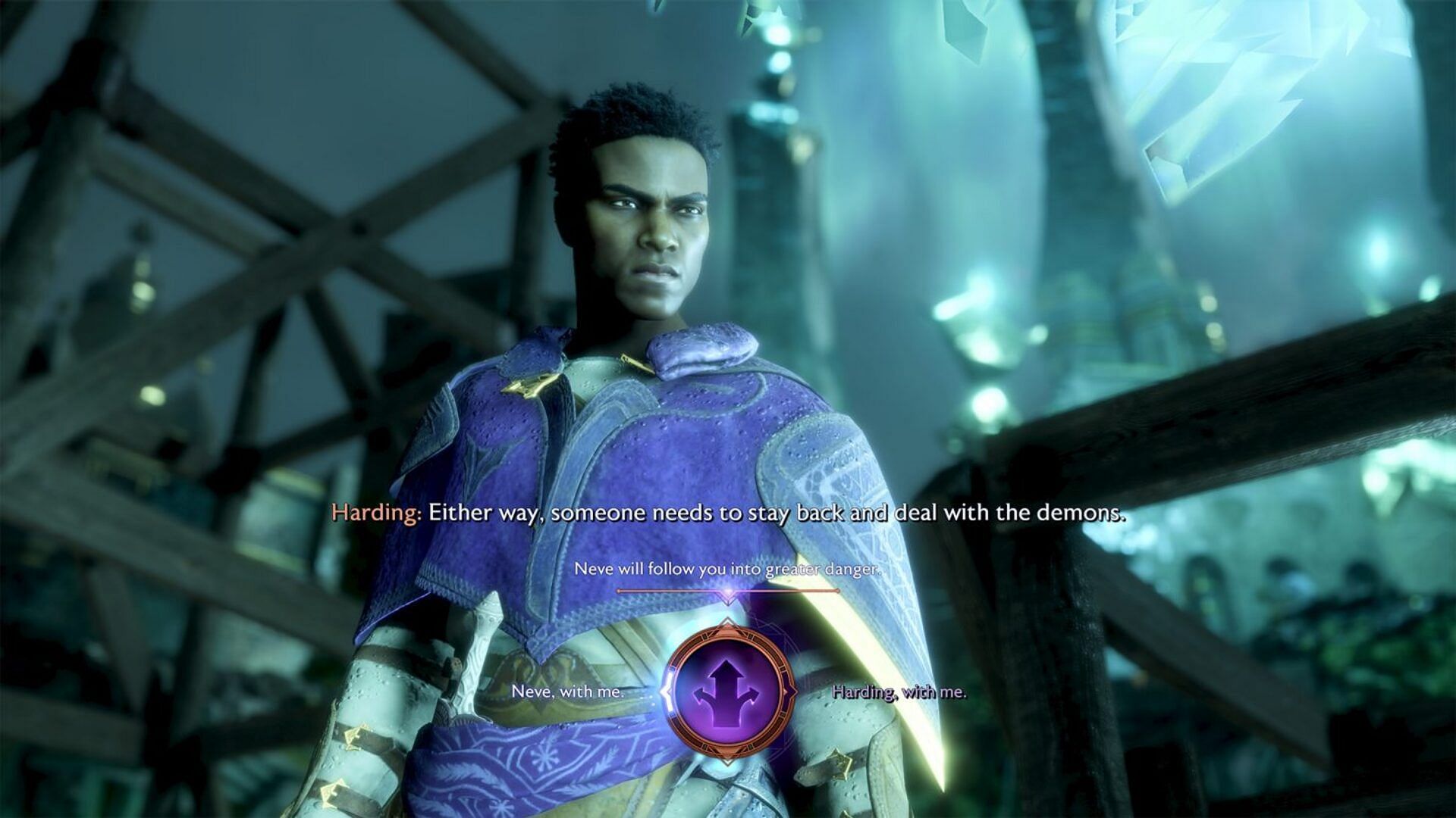 Events of the Secret ending in Dragon Age The Veilguard (Image via EA)