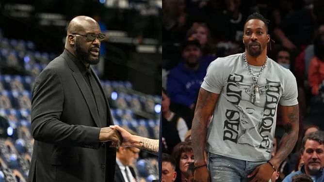 "Lmfao nah Shaq soft asf" - NBA fans call Shaquille O'Neal 'sensitive' for blocking Dwight Howard