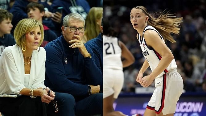 Paige Bueckers is confident Geno Auriemma would have been “lost” without UConn’s Chris Dailey