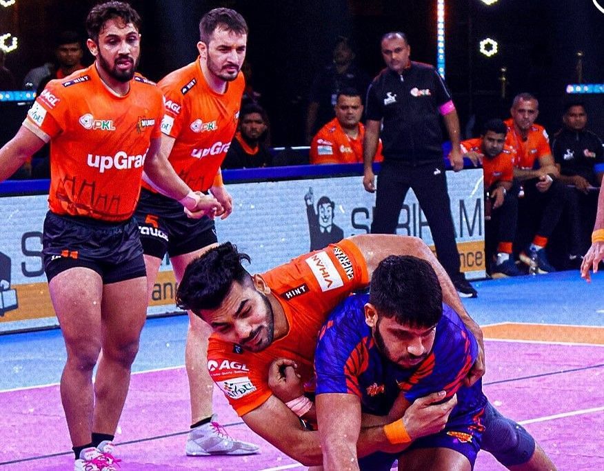 यू-मुम्बा को मिली शानदार जीत (Photo Credit - @ProKabaddi)