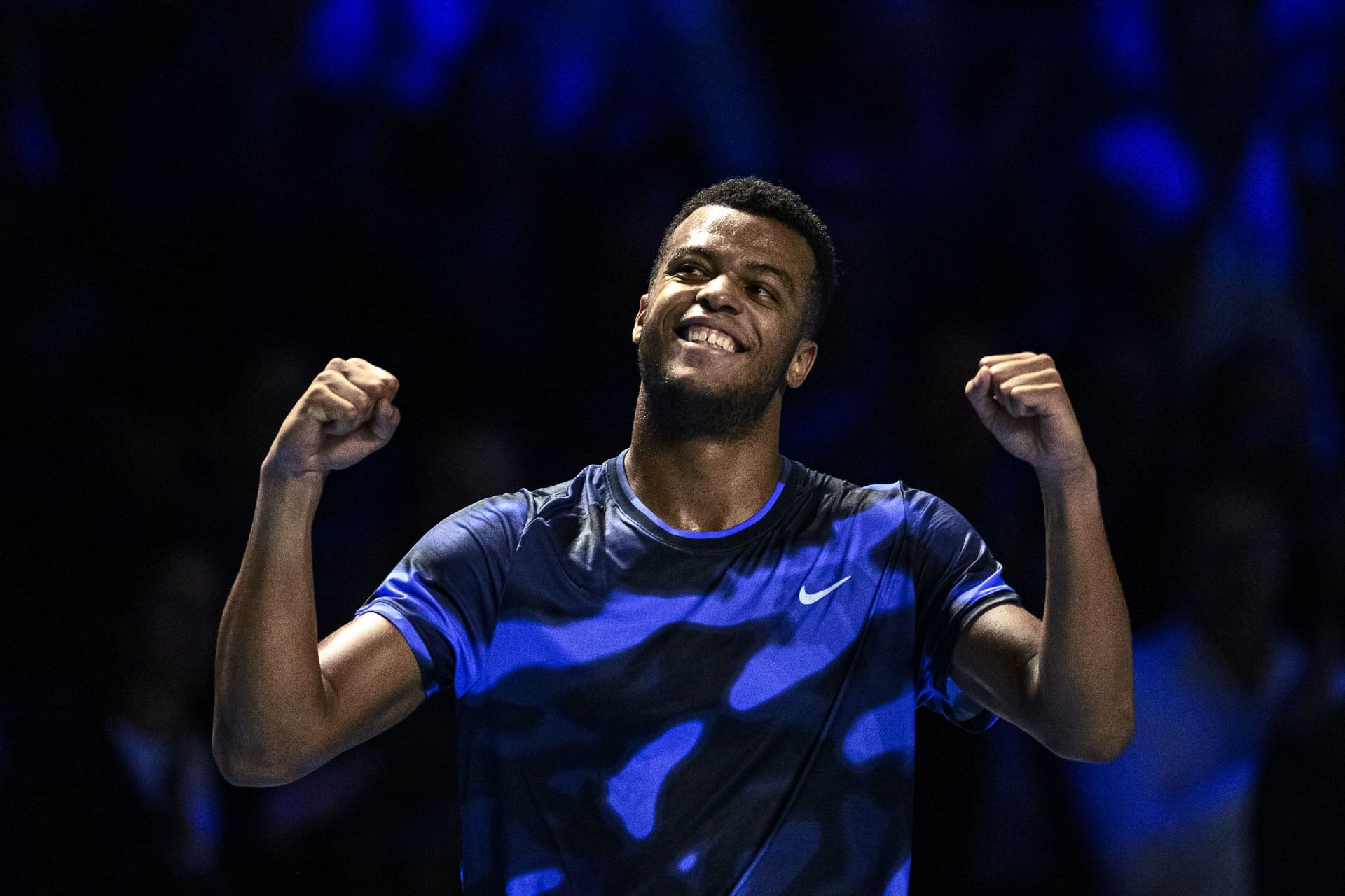 Giovanni Mpetshi Perricard at the Swiss Indoors 2024. (Photo: Getty)