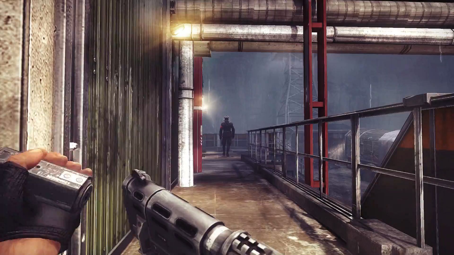 A still from Wolfenstein: The New Order (Image via Bethesda Softworks)